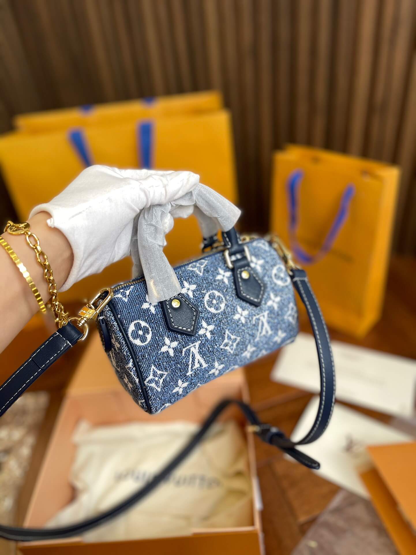 LOUIV Speedy Nano Denim