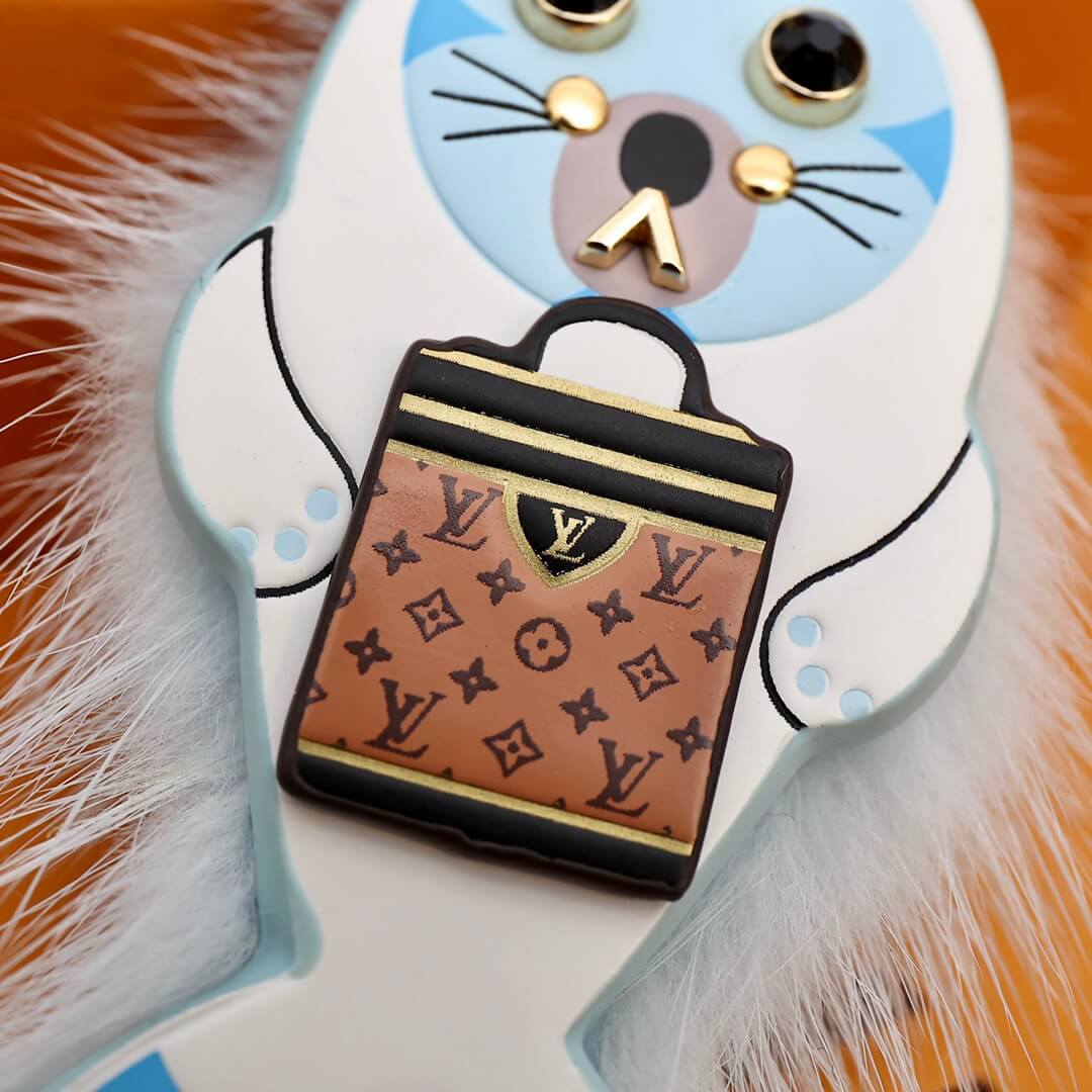 LOUIV Seal Fur Charm