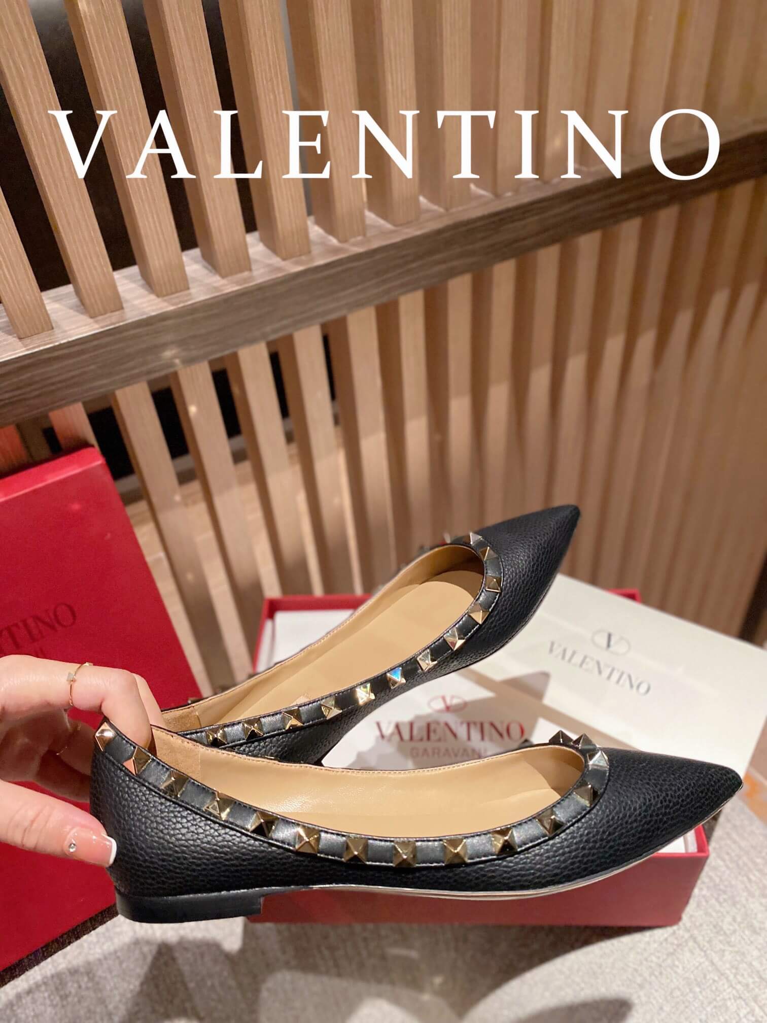 VALEN Rockstuds Flats