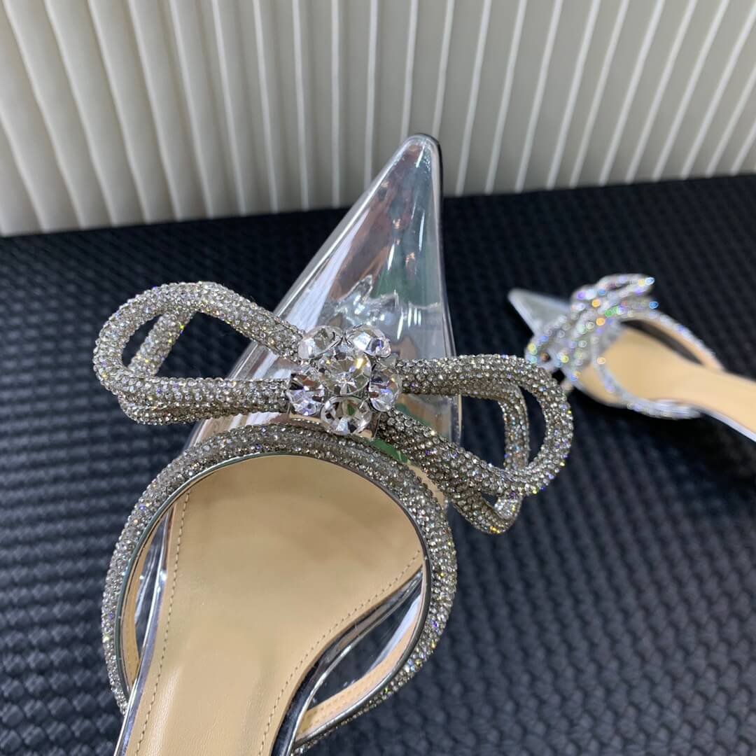 Mach & Mach Double Bow Low Heels
