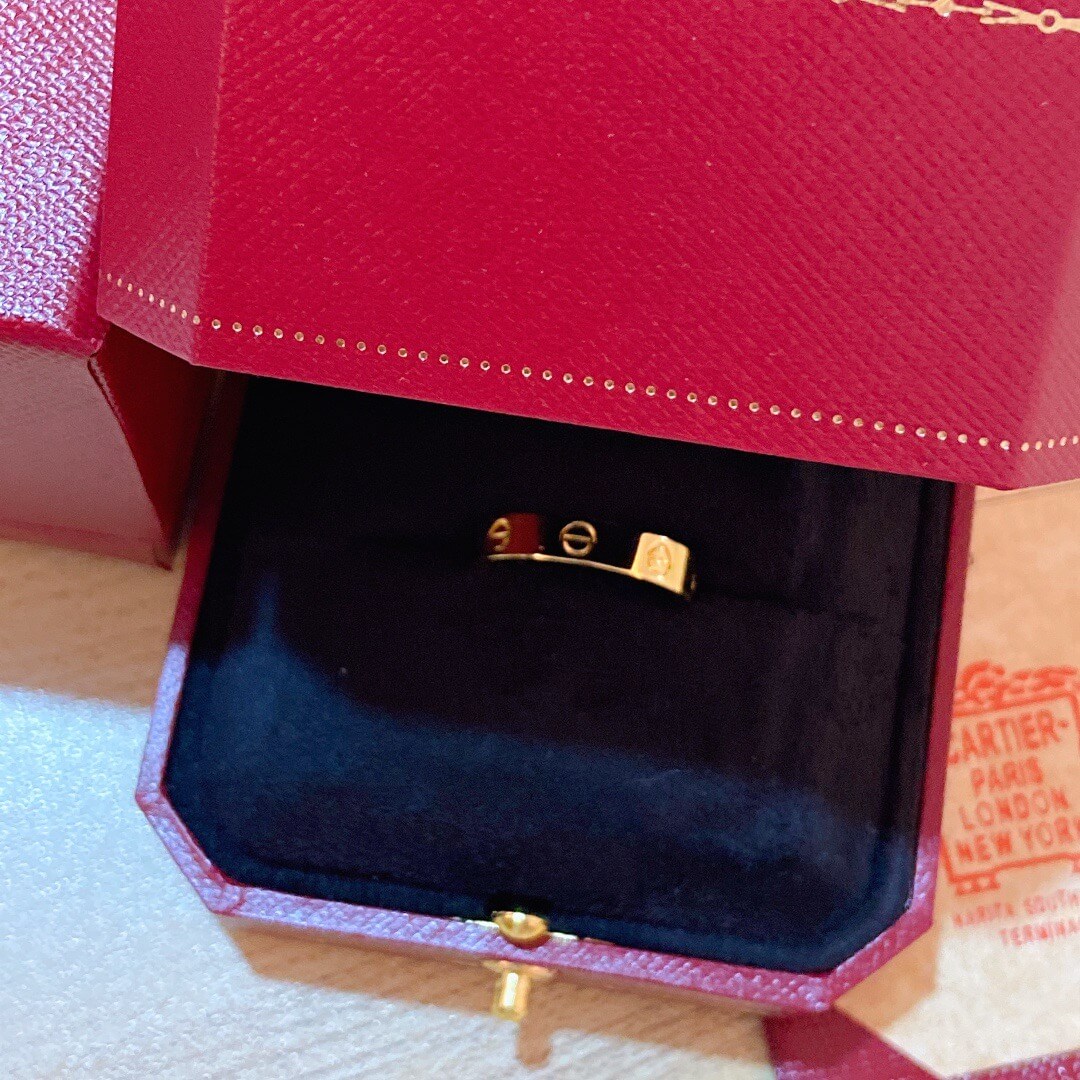 Cartier Ring (Thin Band)