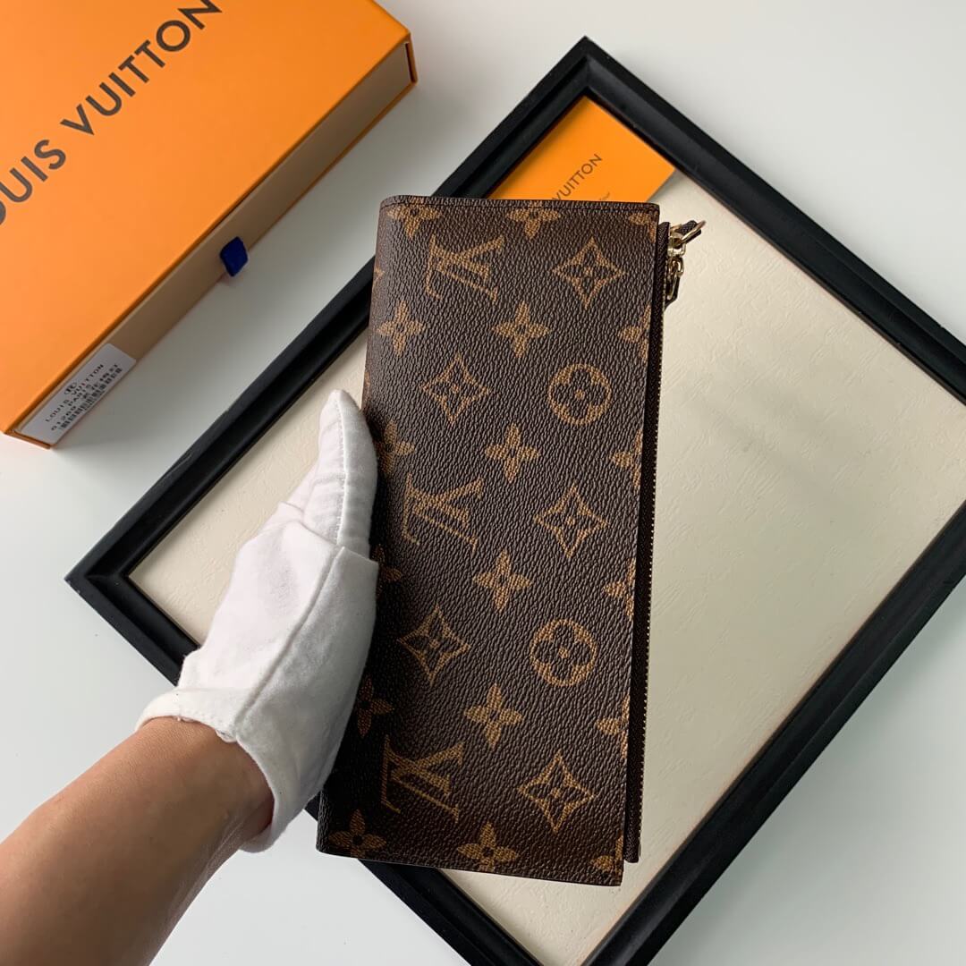 LOUIV Wallet Double Zippers