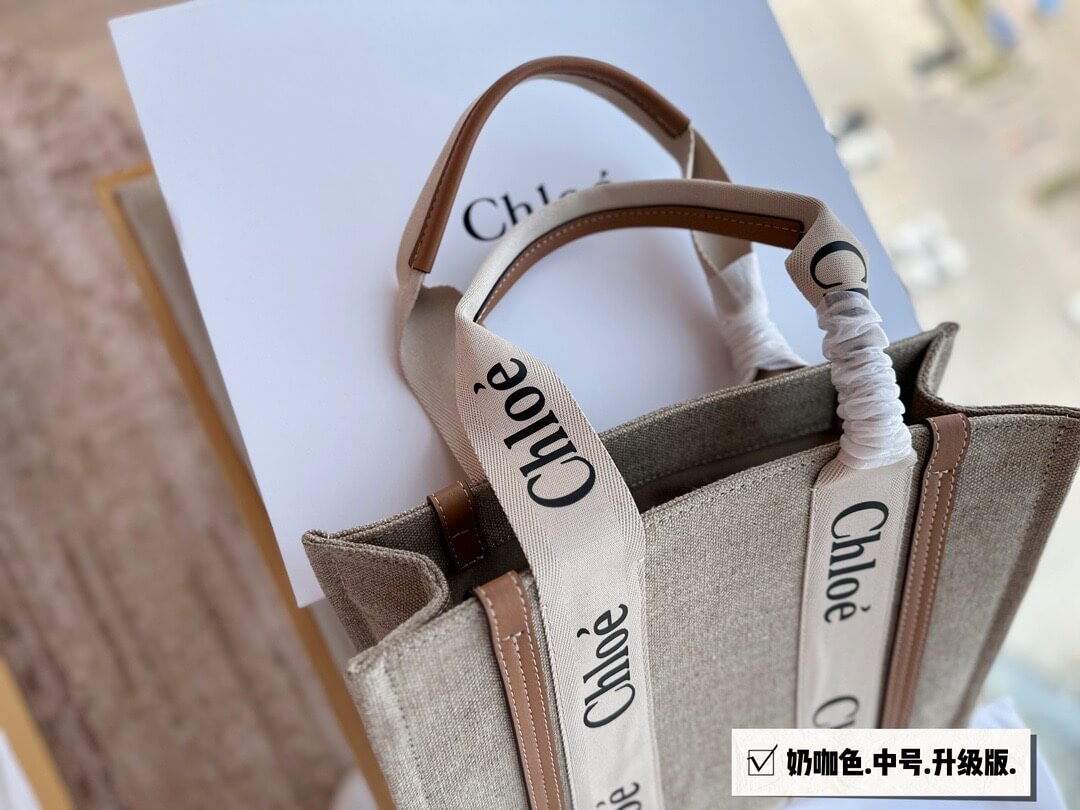 Chloe Woody Tote Medium