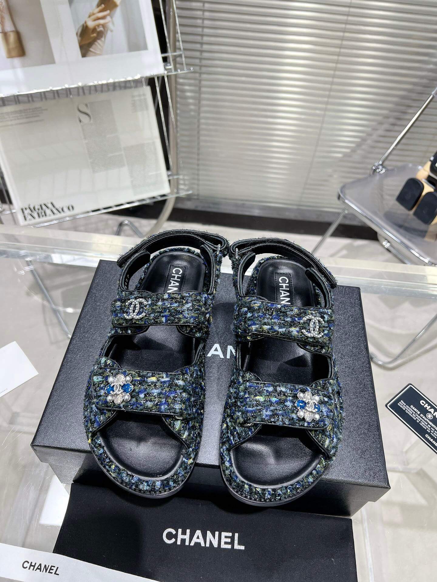 CC Birkenstocks Tweed