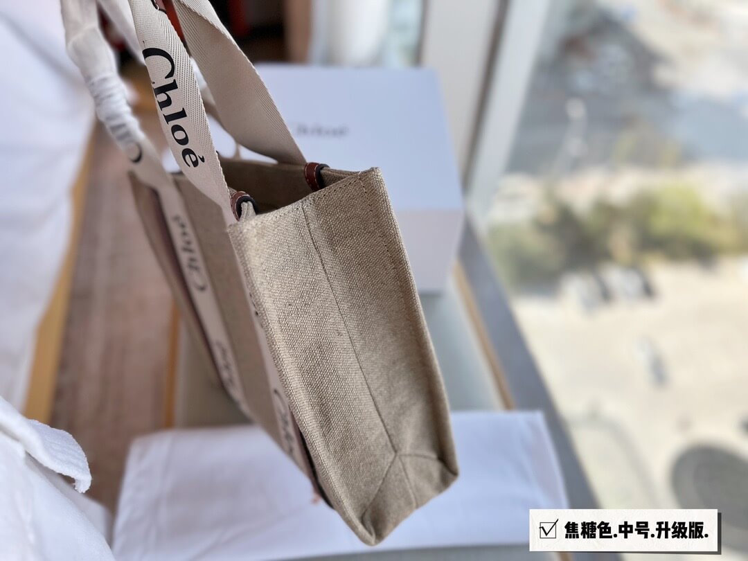 Chloe Woody Tote Medium