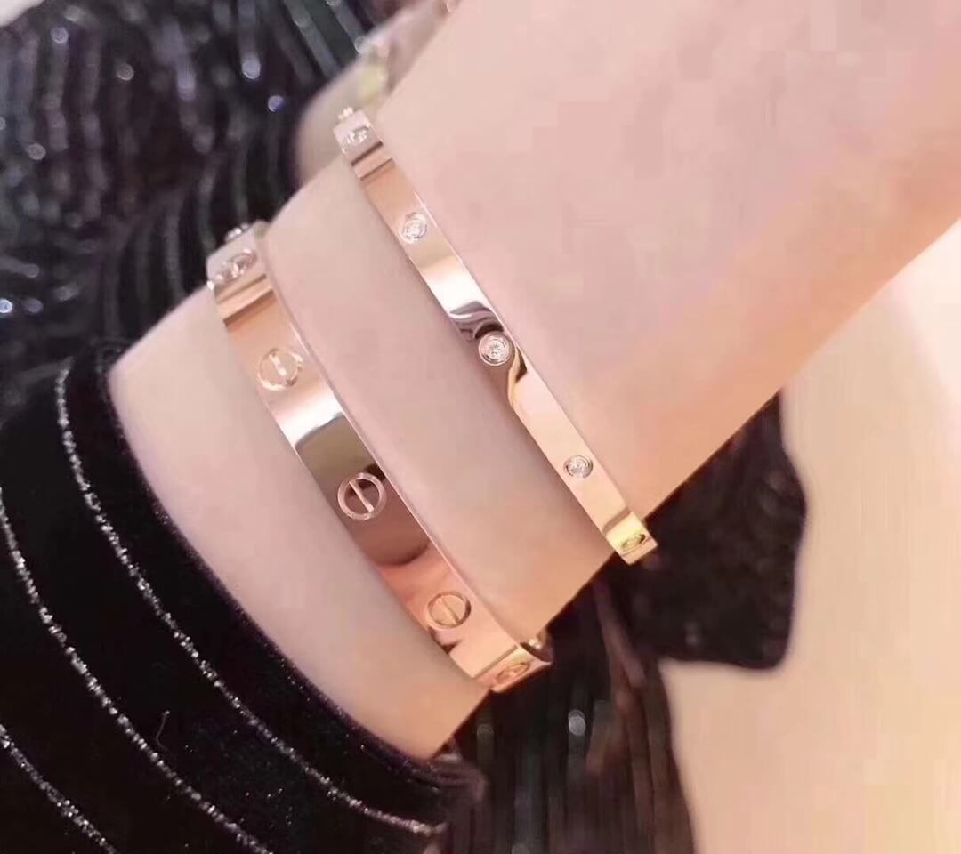 Cartier Love Bangles (Thin Band)