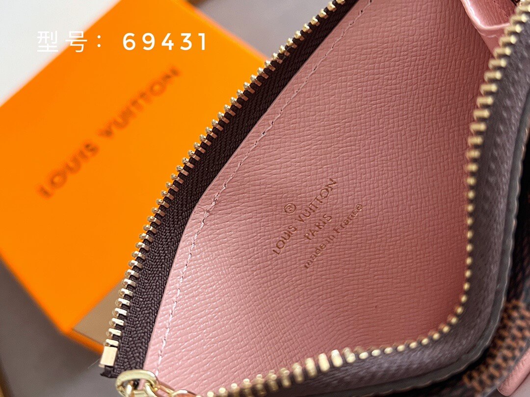LOUIV Key Wallet Recto Verso