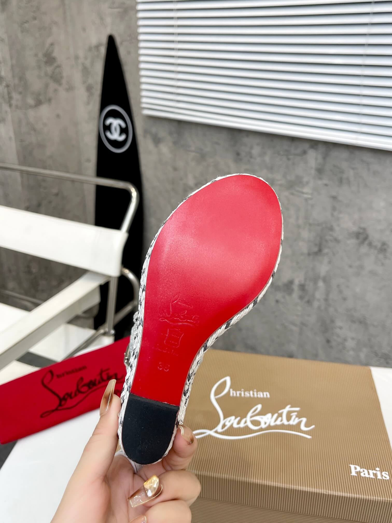Louboutin Wedges