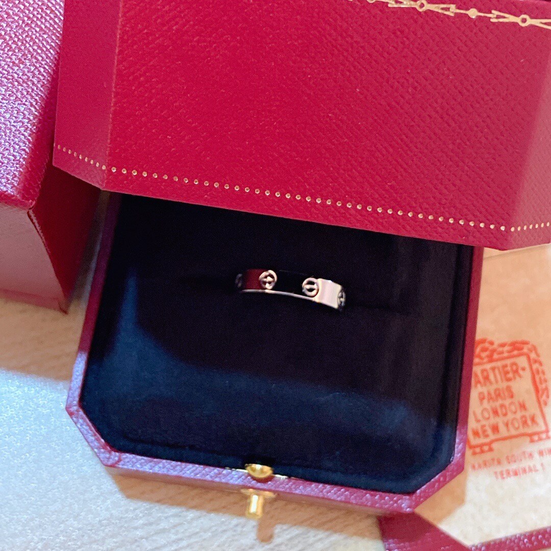 Cartier Ring (Thin Band)
