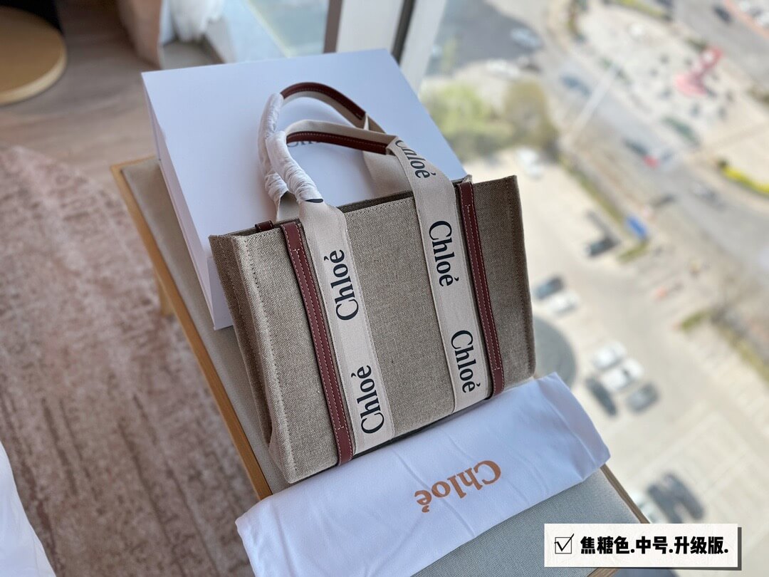 Chloe Woody Tote Medium