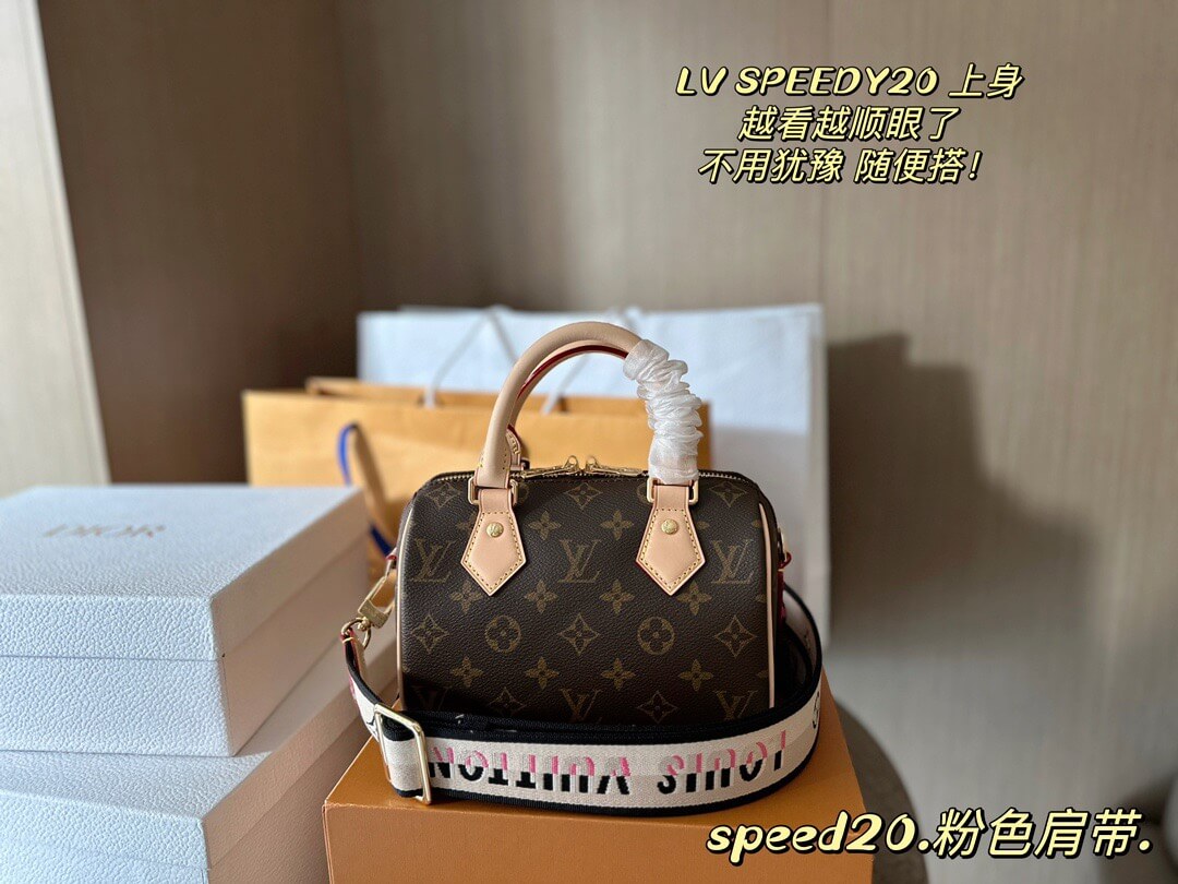 Túi xách LV Louis vuitton Speedy Bandoulière 20  LVSB022  Olagood