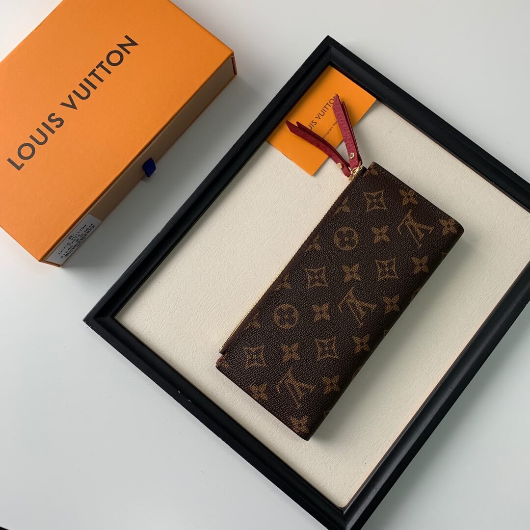 LOUIV Wallet Double Zippers