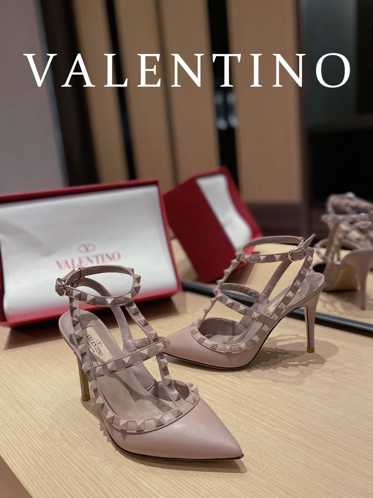 VALEN Rockstuds High Heels