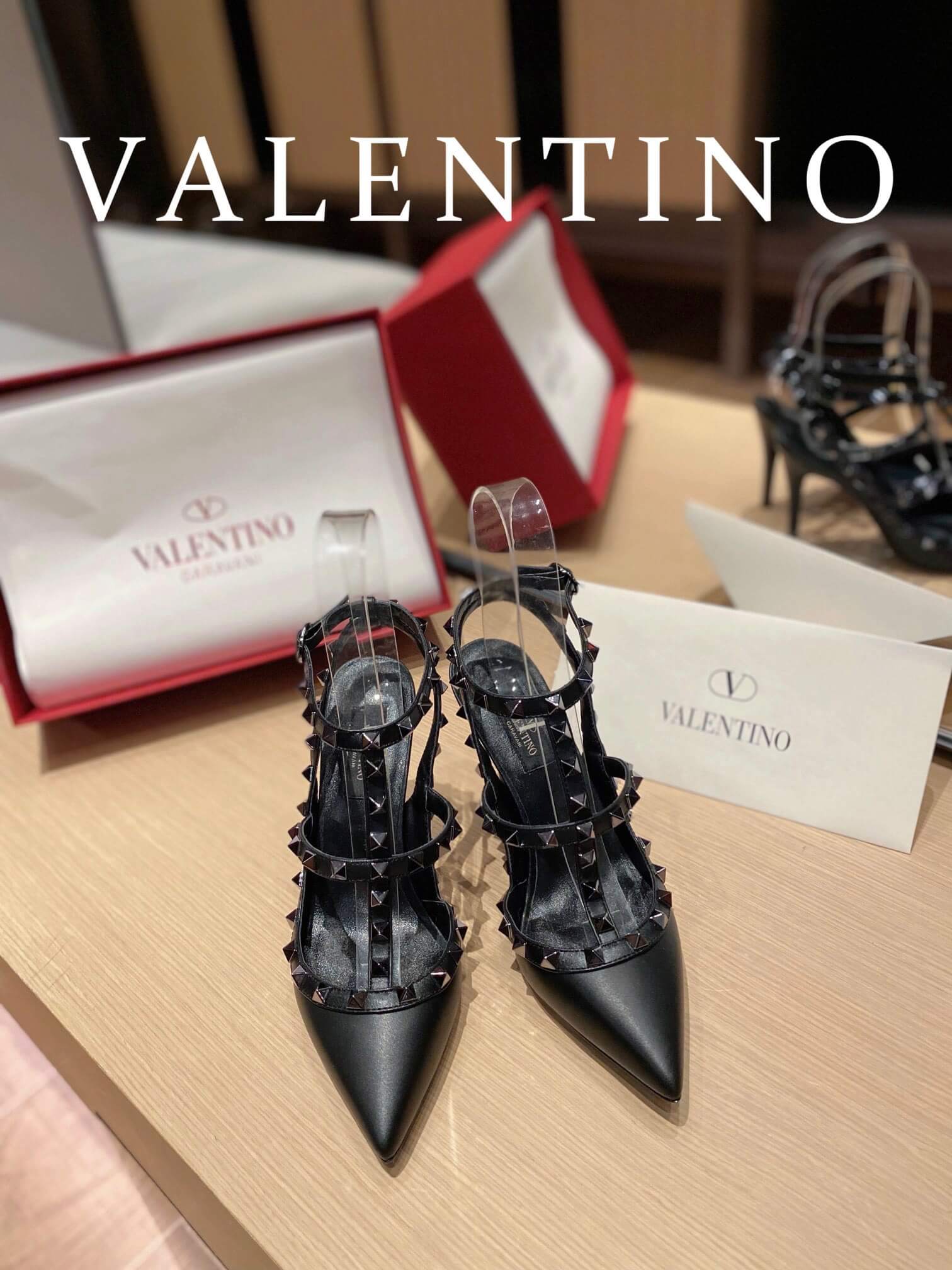 VALEN Rockstuds High Heels