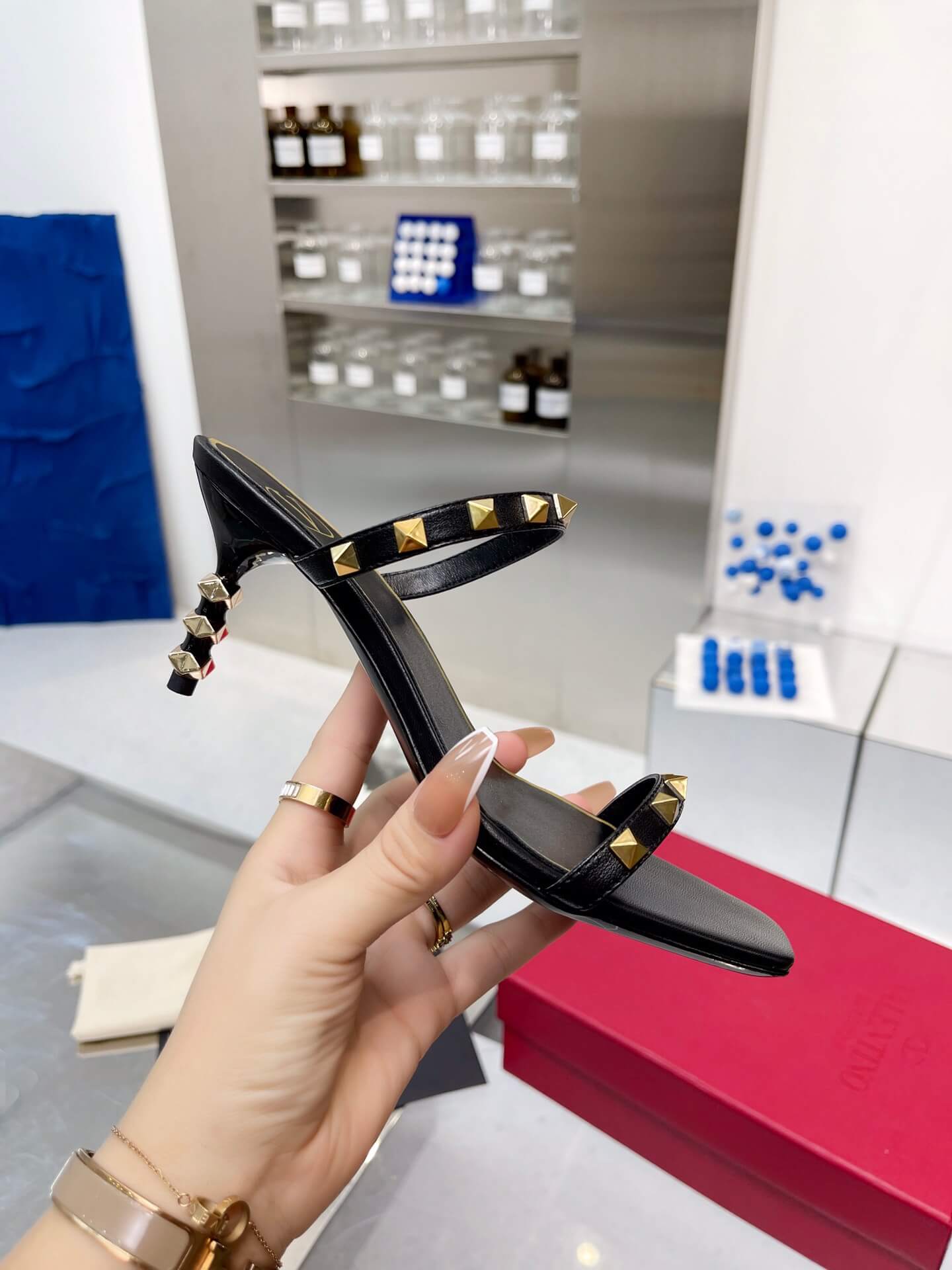 VALEN Thin Strap Heels