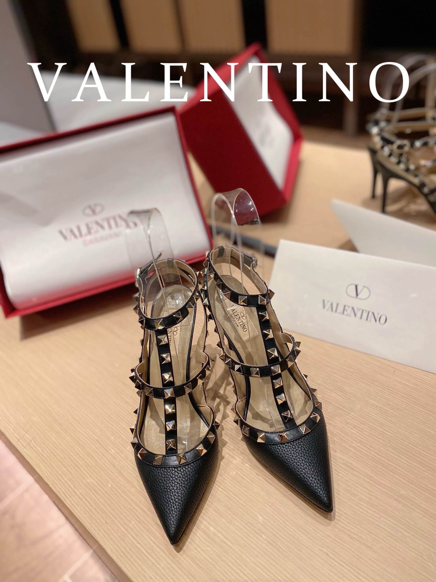VALEN Rockstuds High Heels