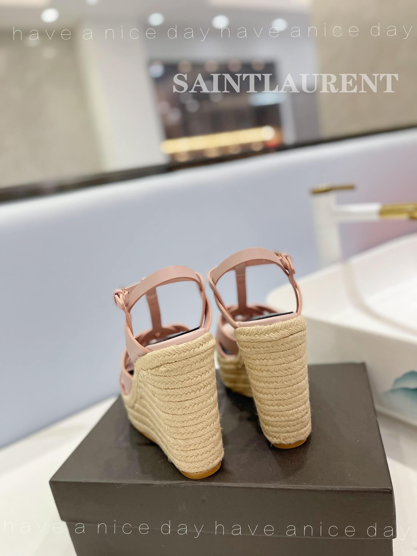 YSL Tribute Wedges