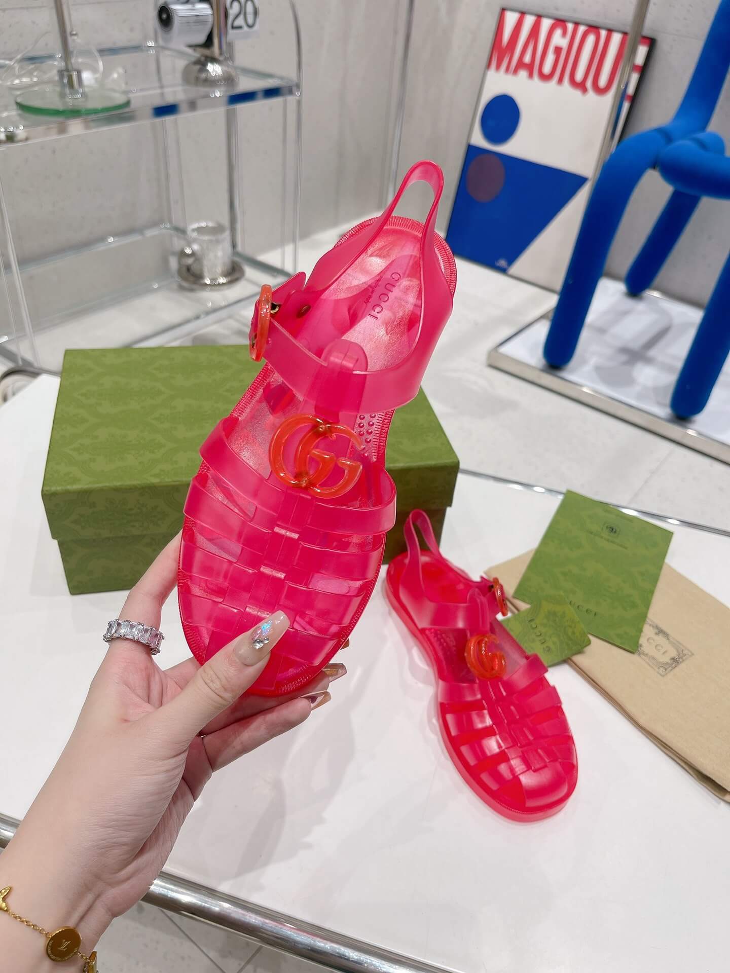 GG Rubber Sandals