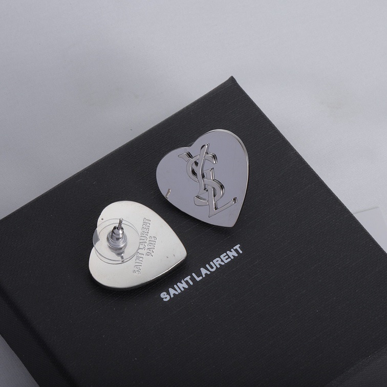 YSL Heart Studs