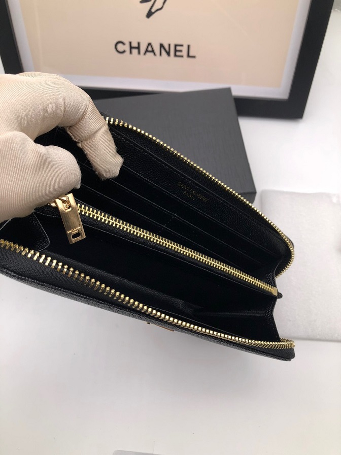YSL Zippy Wallet
