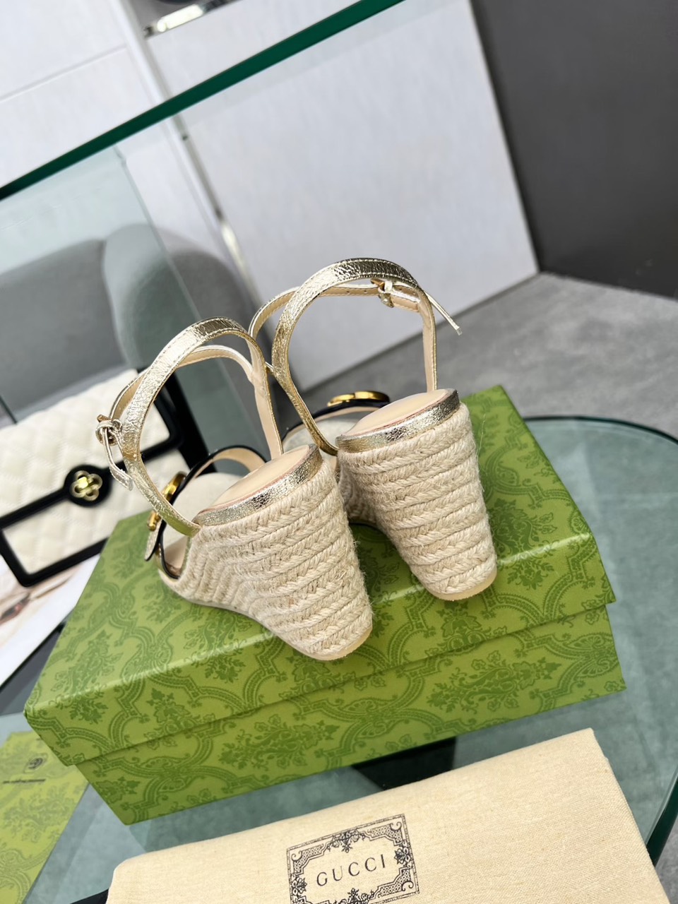 GG Marmont Wedges