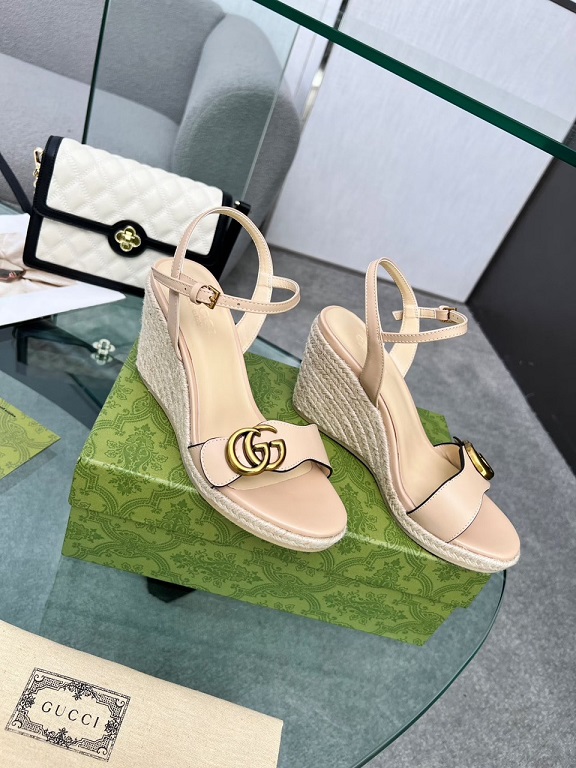 GG Marmont Wedges