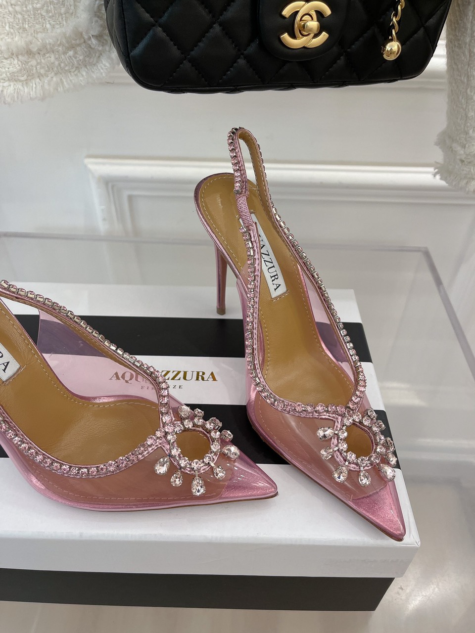Aquazzura PVC Heels