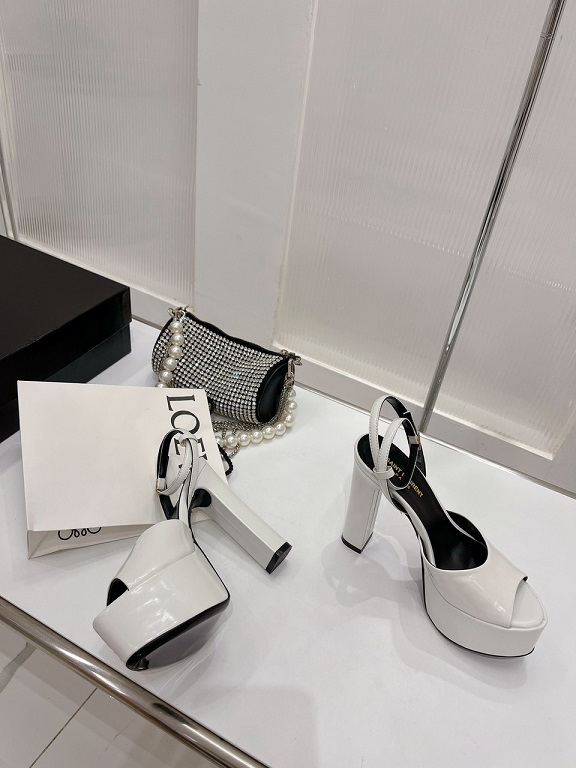 YSL Platform Heels