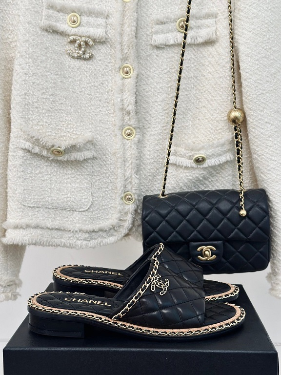 CC Leather Mules