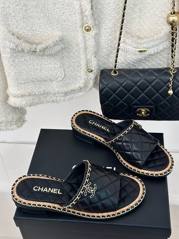 CC Leather Mules
