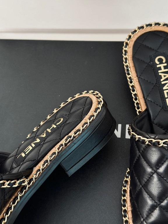 CC Leather Mules