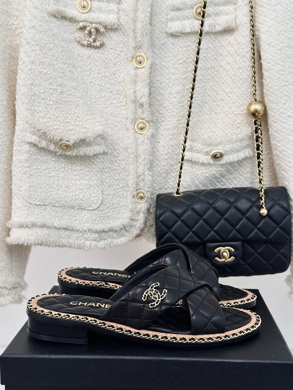 CC Leather Mules