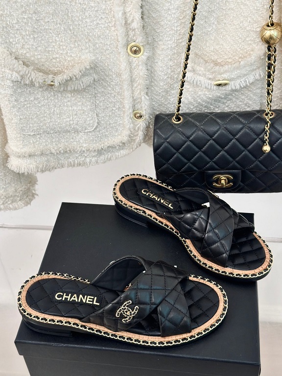 CC Leather Mules