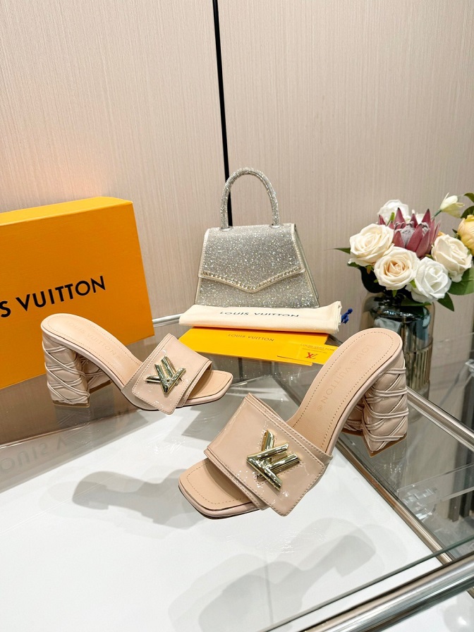 LOUIV Block Heels