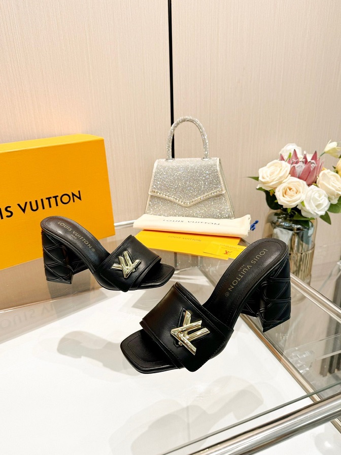 LOUIV Block Heels