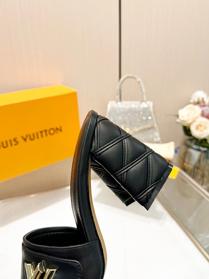 LOUIV Block Heels
