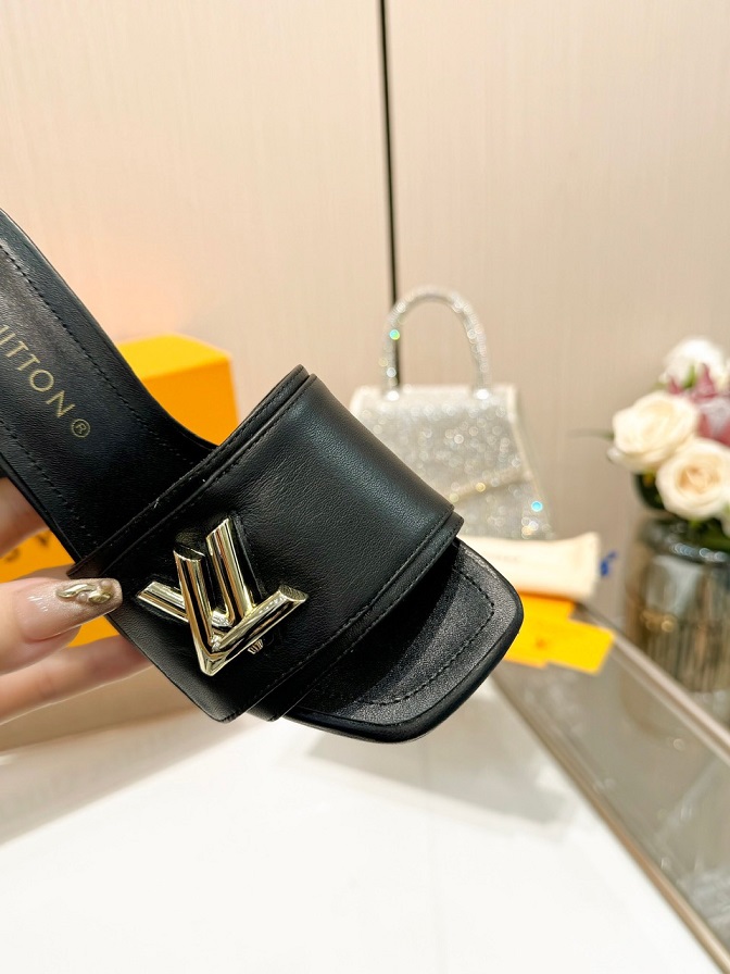 LOUIV Block Heels