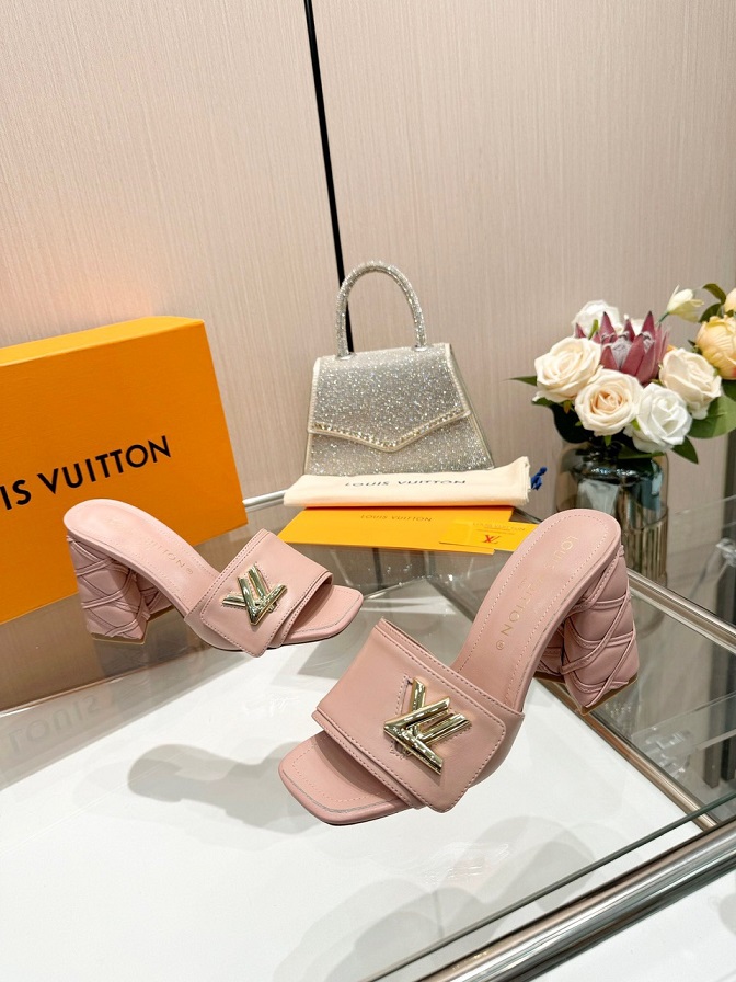 LOUIV Block Heels