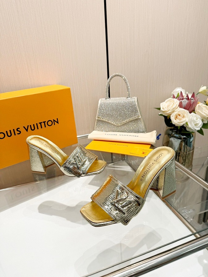 LOUIV Block Heels