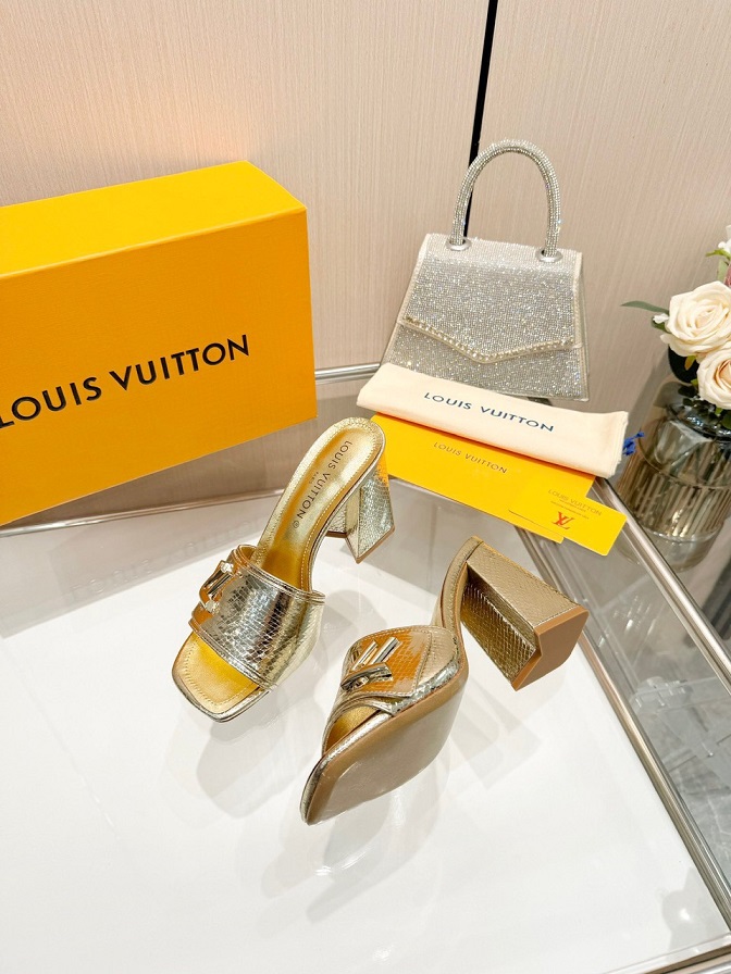 LOUIV Block Heels