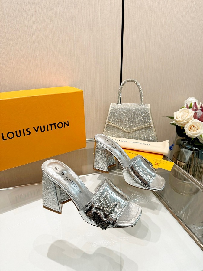 LOUIV Block Heels