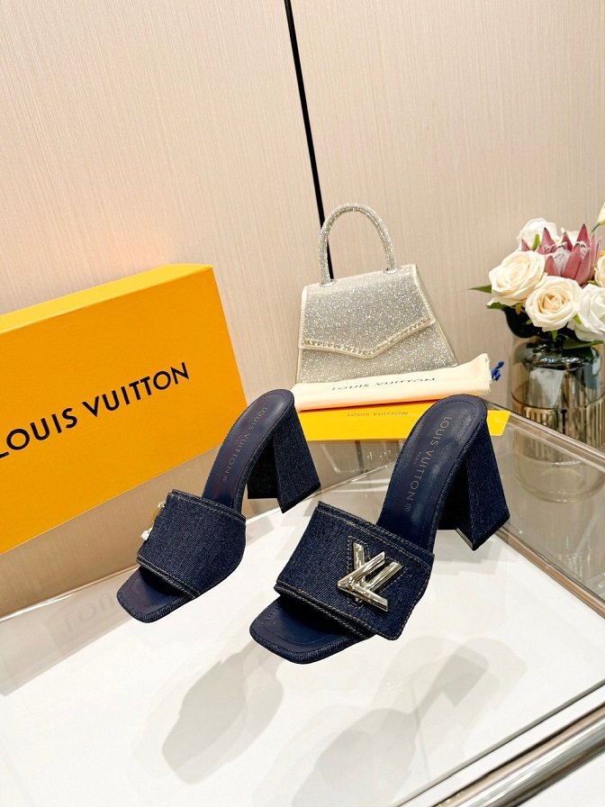 LOUIV Block Heels