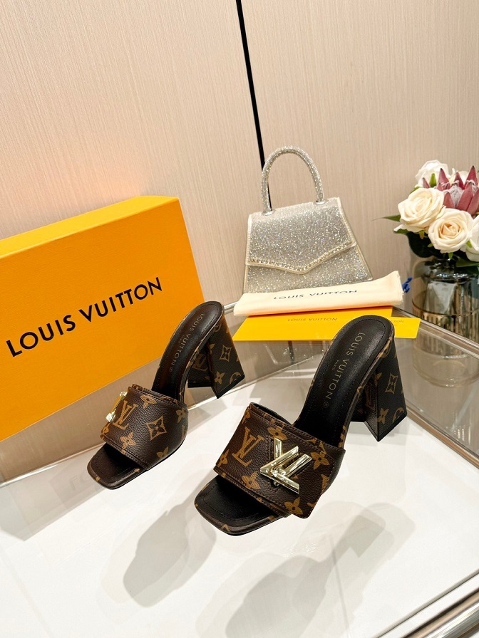 LOUIV Block Heels