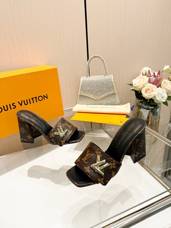LOUIV Block Heels