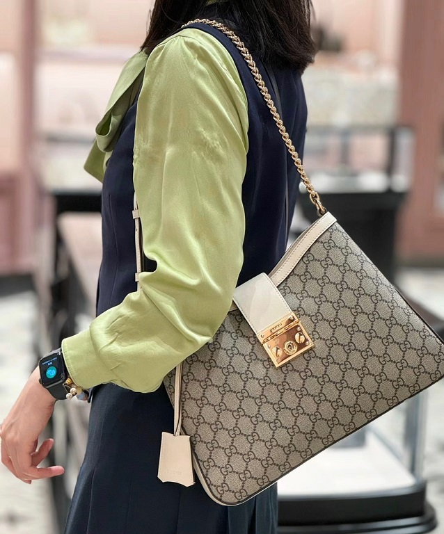 GG Padlock Tote