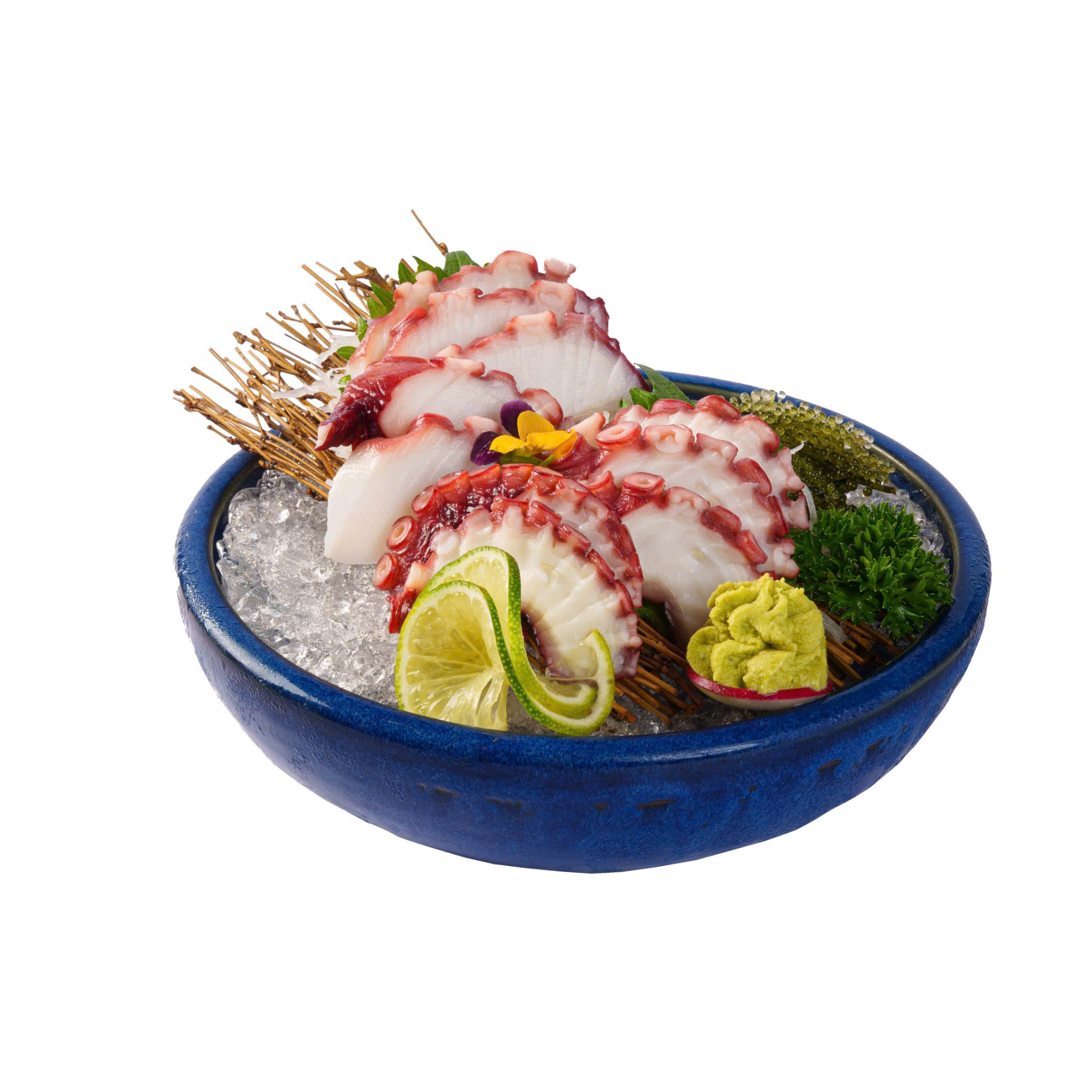 Sashimi Bạch Tuộc Dai Dai Ngọt Thịt mà không tin được luôn á bà Thơ