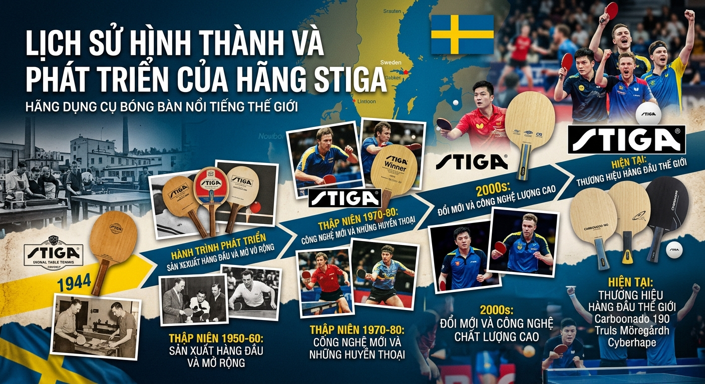 Lịch Sử Hình Thành Và Phát Triển Của Hãng Stiga