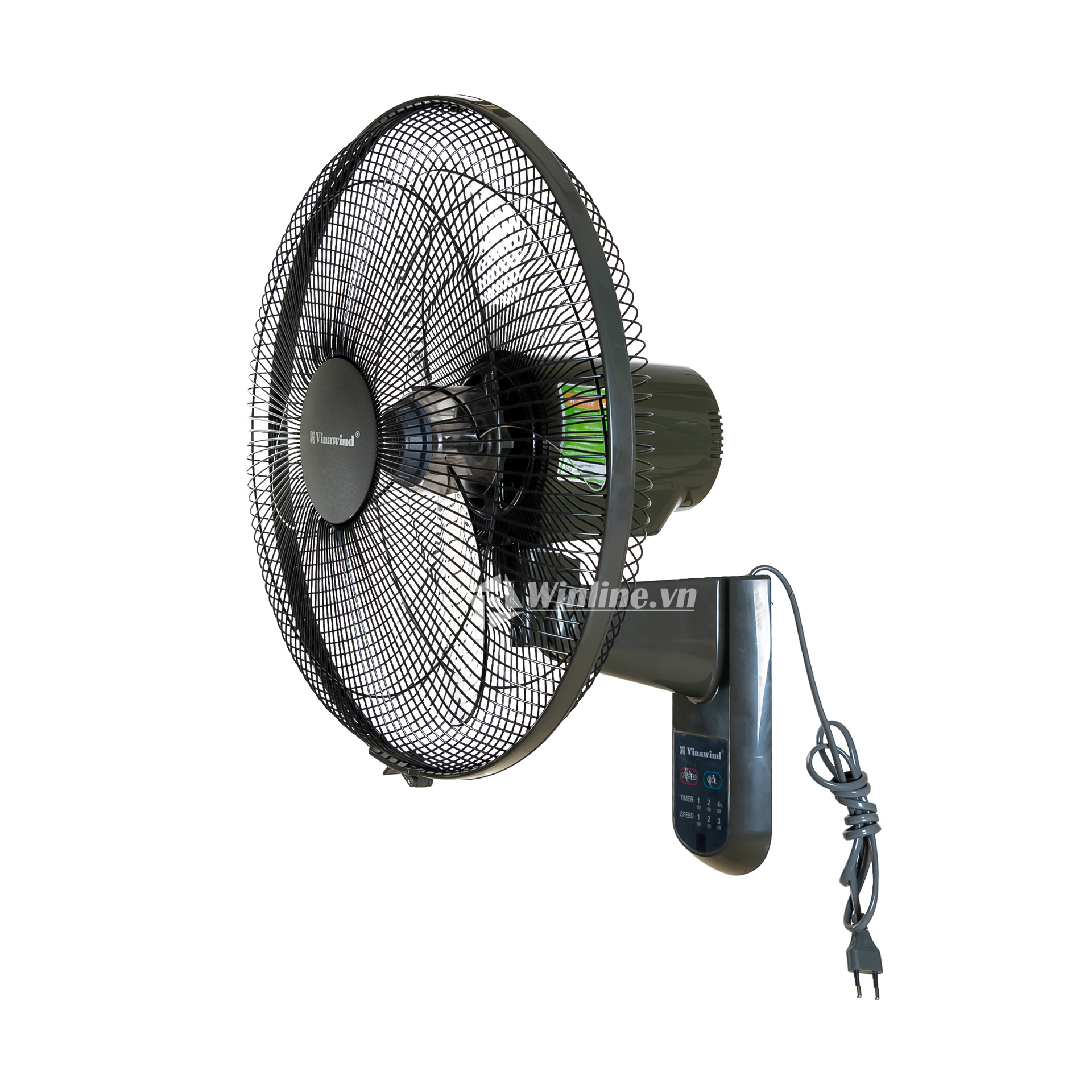 Quạt Treo Tường Vinawind QTT-400X-PN điều khiển từ xa, hẹn giờ