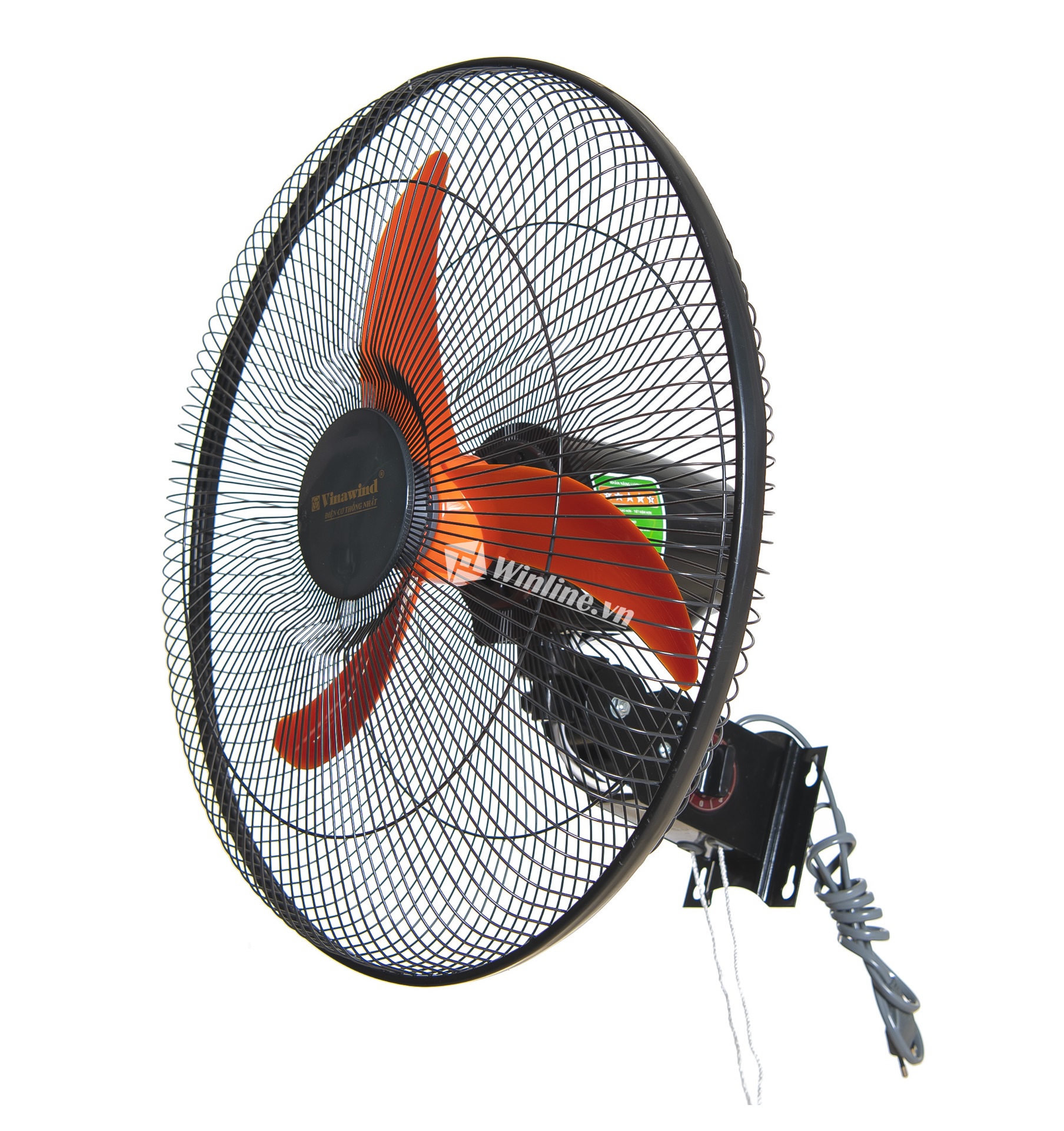 Quạt treo tường Vinawind QTT-450DM - Sải cánh 45cm, 2 dây kéo - Quạt ...