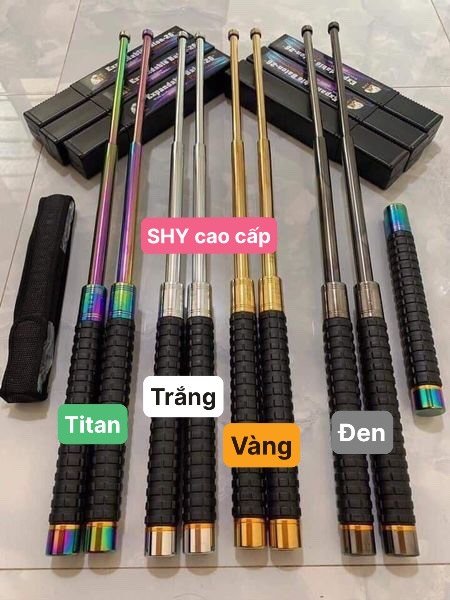 Địa Chỉ Mua Baton Gậy 3 Khúc SHY Đen Size 26 Chính Hãng Tại Hà Nội